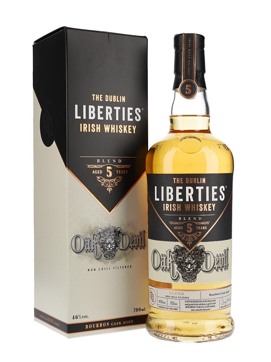 The Dublin Liberties Oak Devil 5 Year Old in Bourbon Cask Irish Whiskey at CaskCartel.com