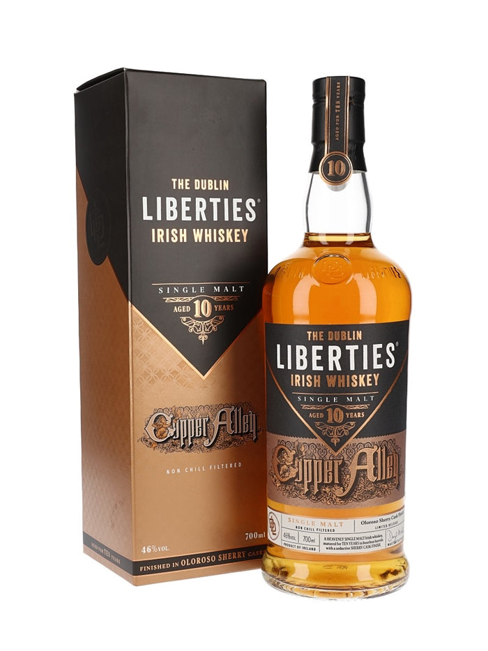 The Dubliner Copper Alley 10 Year Old Single Malt Whisky