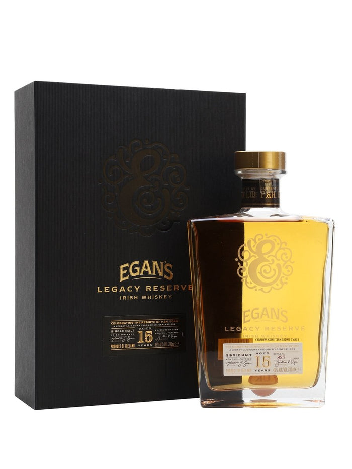 Egan’s 15 Year Old Legacy Reserve Irish Whiskey