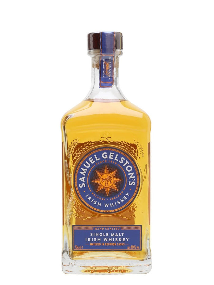 Samuel Gelston’s Matured in Bourbon Casks Single Pot Still Irish Whiskey | 700ML