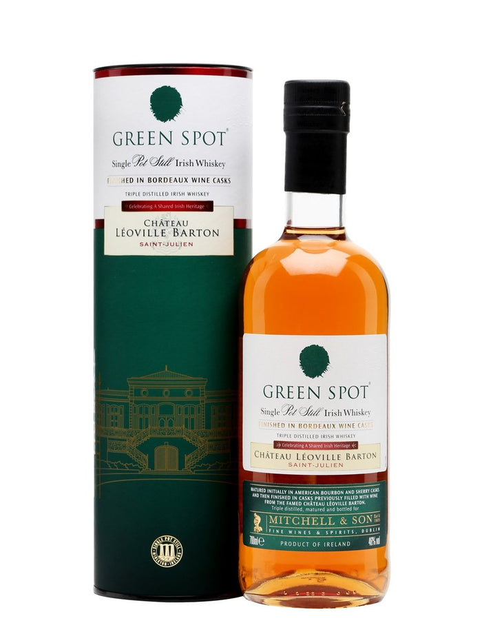 Green Spot Leoville Barton Bordeaux Finish Single Pot Still Irish Whiskey