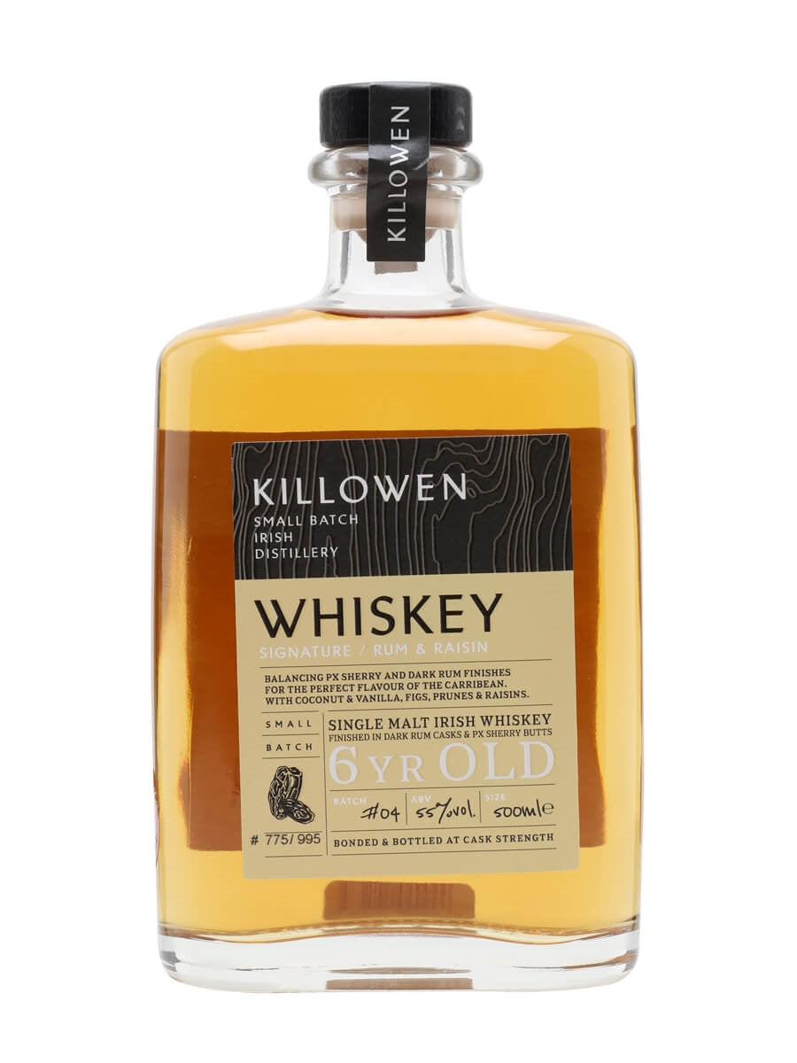 Killowen Rum & Raisin Batch 4 6 Year Old Single Malt Irish Whisky | 500ML at CaskCartel.com
