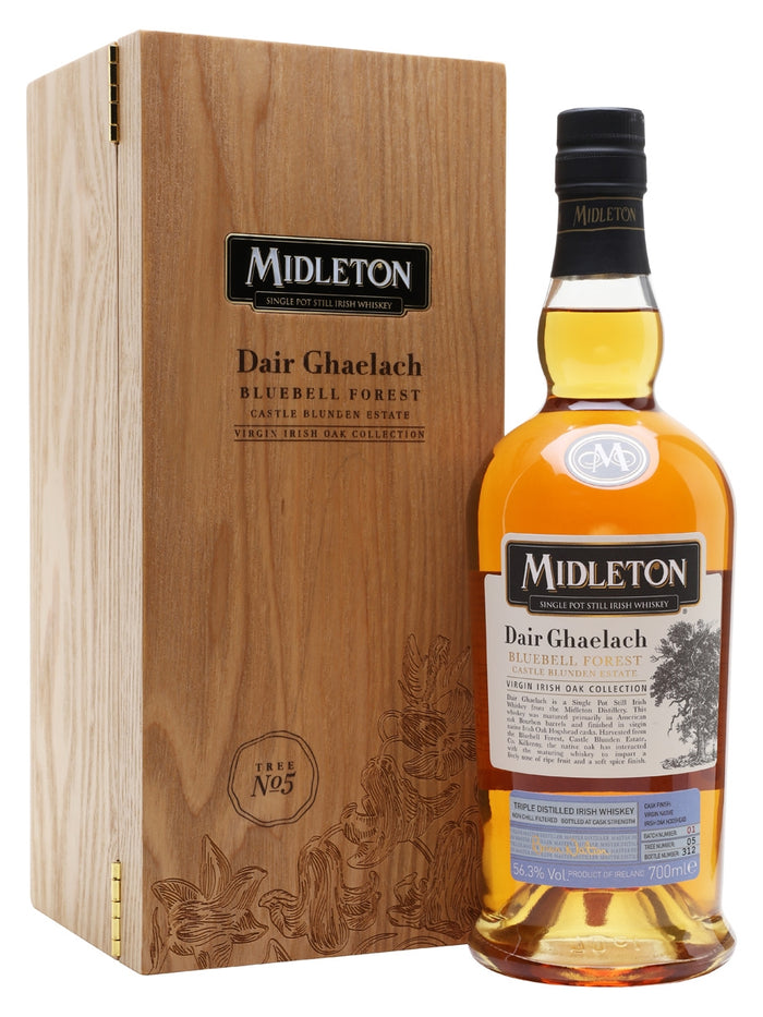 Midleton Distillery Dair Ghaelach Bluebell Forest Tree 5 Irish Whiskey