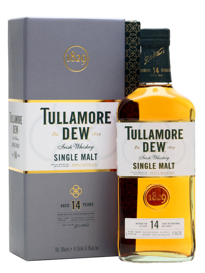 Tullamore D.E.W. 14 Year Old Single Malt Irish Whiskey