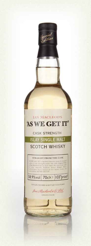 Islay Single Malt - As We Get It (Ian Macleod) (58.9%) Whiskey | 700ML at CaskCartel.com