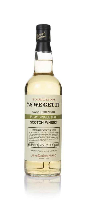 Islay Single Malt - As We Get It (Ian Macleod) (60.8%) Scotch Whisky | 700ML at CaskCartel.com