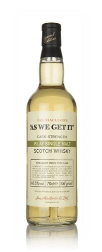 Islay Single Malt - As We Get It (Ian Macleod) Scotch Whisky | 700ML at CaskCartel.com