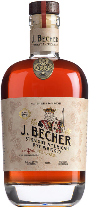 J. Becher Straight American Rye Whiskey - CaskCartel.com