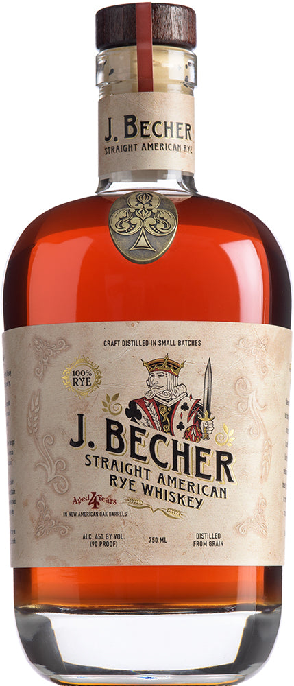 J. Becher Straight American Rye Whiskey