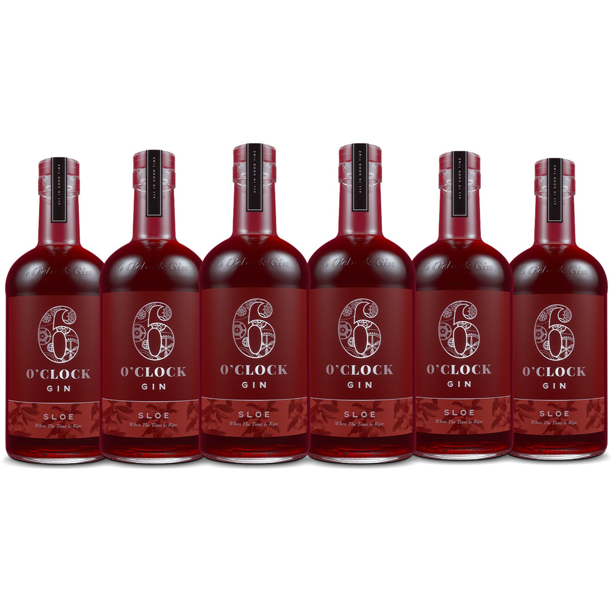 6 O'Clock Sloe Gin (6) Bottle Bundle at CaskCartel.com