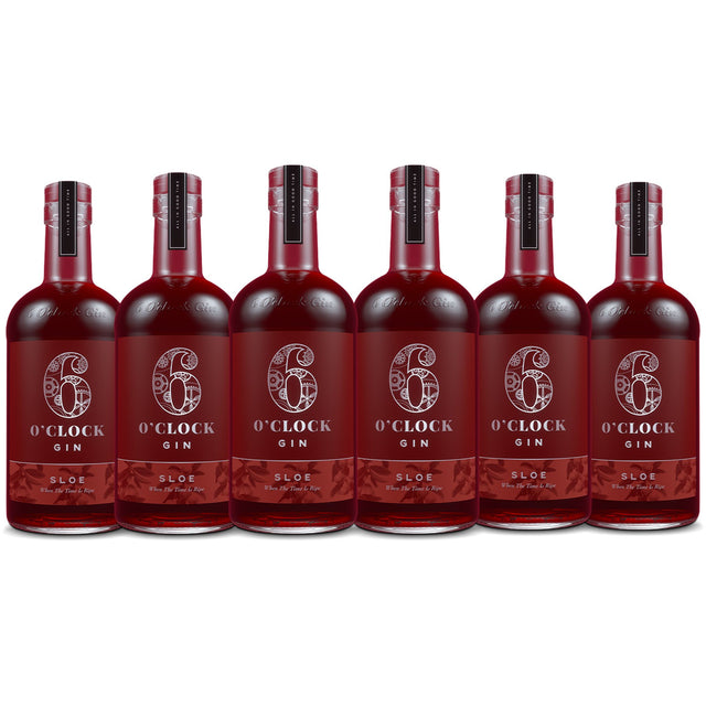 6 O'Clock Sloe Gin (6) Bottle Bundle at CaskCartel.com