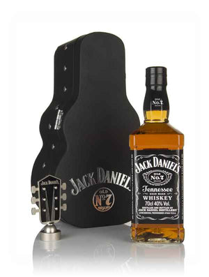 Jack Daniel's Tennessee Guitar Case Gift Pack Whiskey | 700ML at CaskCartel.com