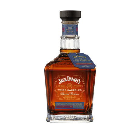 Jack Daniels Twice Barreled Special Release American Single Malt Oloroso Sherry Cask 2022 Whiskey | 700ML at CaskCartel.com