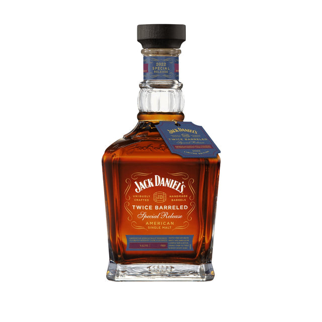 Jack Daniels Twice Barreled Special Release American Single Malt Oloroso Sherry Cask 2022 Whiskey | 700ML at CaskCartel.com
