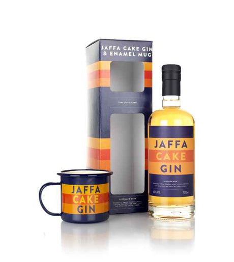Jaffa Cake Gift Pack with Enamel Mug Gin | 700ML at CaskCartel.com