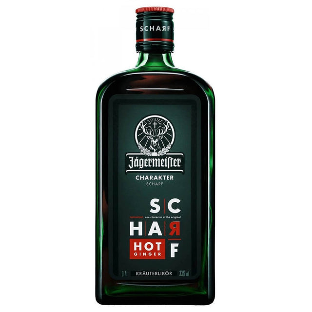 Jagermeister Scharf Hot Ginger German Herbal Liqueur - CaskCartel.com