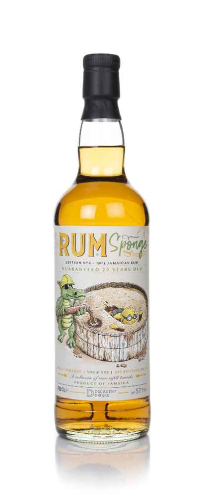 Jamaican Rum 29 Year Old - Edition No.6 (Rum Sponge & Decadent Drinks) Scotch Rum | 700ML