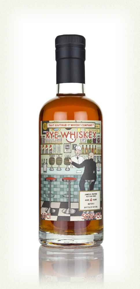 James E. Pepper 4 Year Old - Ale Cask Finish (That Boutique-y Whisky Company) Rye Whiskey | 500ML
