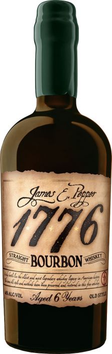 James E. Pepper 1776 6 Year Old Straight Bourbon Whiskey - CaskCartel.com