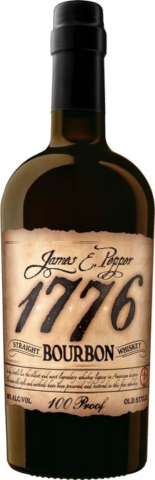 James E. Pepper 1776 100 Proof Straight Bourbon Whiskey - CaskCartel.com