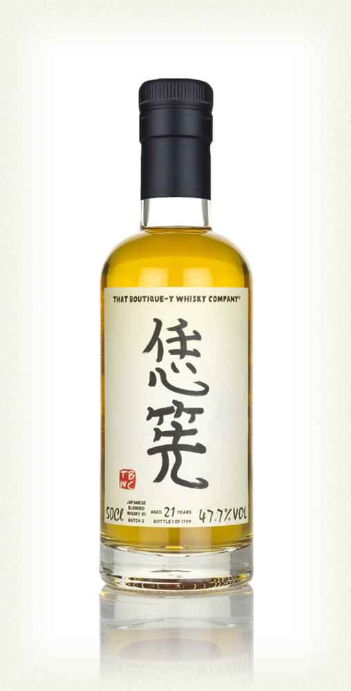 Japanese Blended Whisky #1 21 Year Old - Batch 2 (That Boutique-y Whisky Company) Blended Whiskey | 500ML