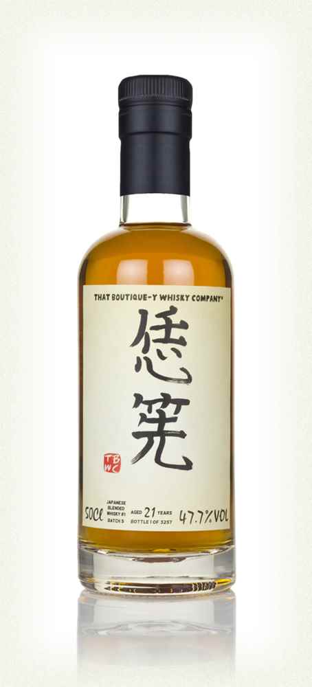 Japanese Blended Whisky #1 21 Year Old (That Boutique-y Whisky Company) Blended Whiskey | 500ML