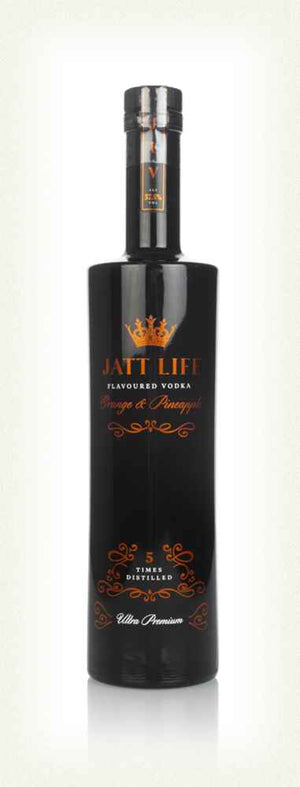 Jatt Life Orange & Pineapple Flavoured Vodka | 700ML at CaskCartel.com