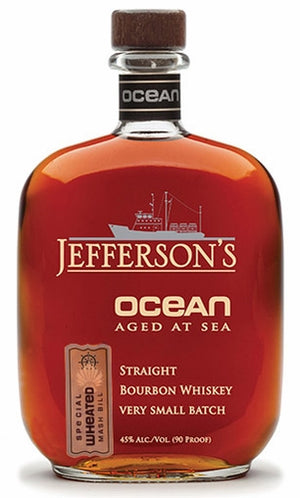 Jefferson's Ocean Special Wheated Mashbill Voyage 15 Straight Bourbon Whiskey - CaskCartel.com