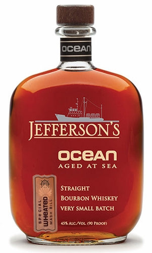 Jefferson's Ocean Special Wheated Mashbill Voyage 15 Straight Bourbon Whiskey