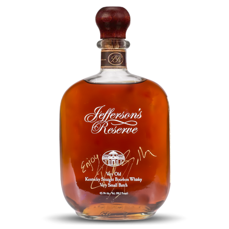 Jefferson's Reserve Very Old Straight Bourbon Whiskey | Batch No. 83 | Signed By Master Distiller at CaskCartel.com 1