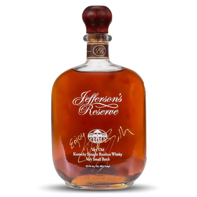 Jefferson's Reserve Very Old Straight Bourbon Whiskey | Batch No. 83 | Signed By Master Distiller at CaskCartel.com 1