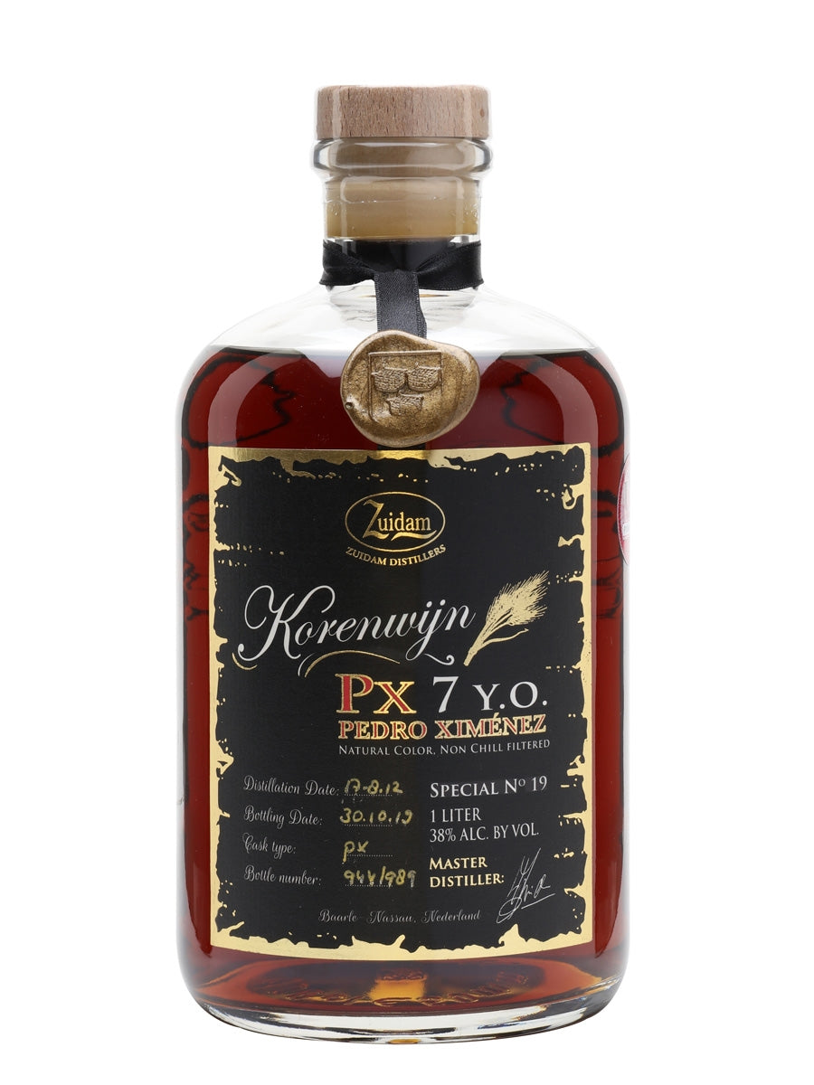 Zuidam Korenwijn Pedro Ximenez Cask #19 7 Year Old Genever Gin | 1L  at CaskCartel.com