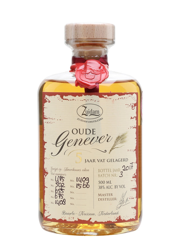 Zuidam 5 Year Old Zeer Oude Genever | 500ML at CaskCartel.com