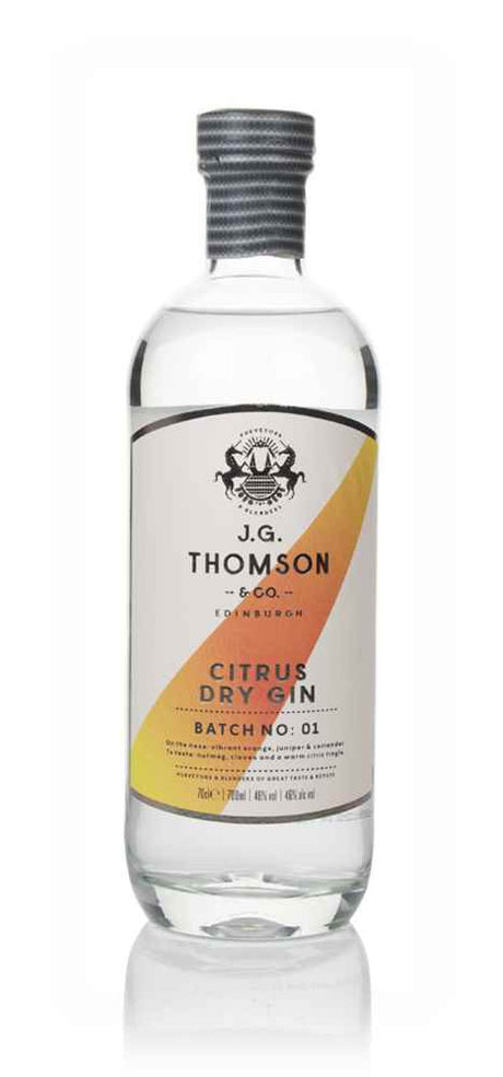 J.G. Thomson Citrus - Batch 01 Gin | 700ML at CaskCartel.com