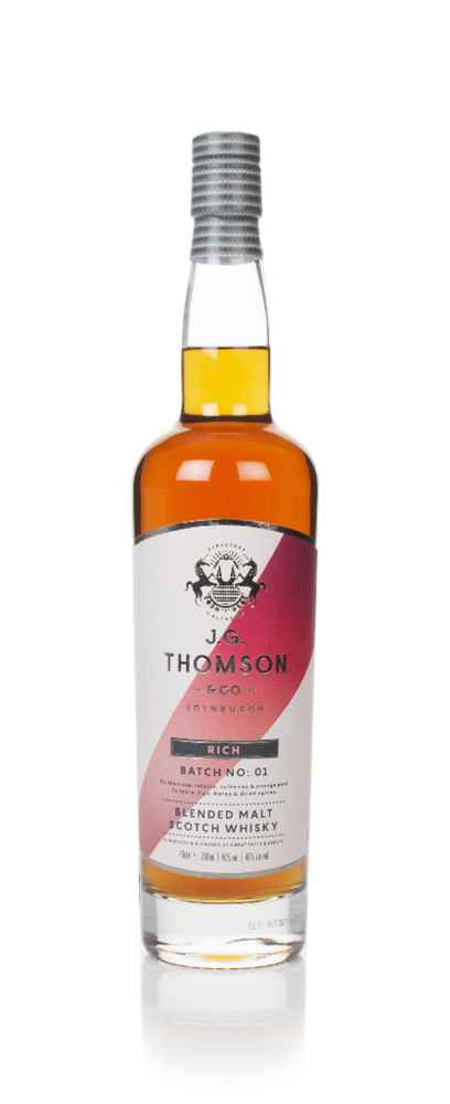 J.G. Thomson Rich Blended Malt Scotch Whisky | 700ML