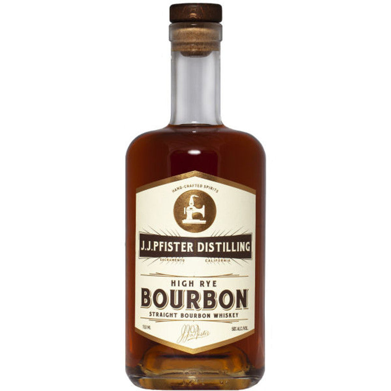JJ Pfister High Rye Bourbon Whiskey at CaskCartel.com