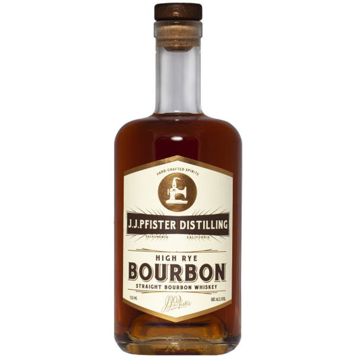 JJ Pfister High Rye Bourbon Whiskey