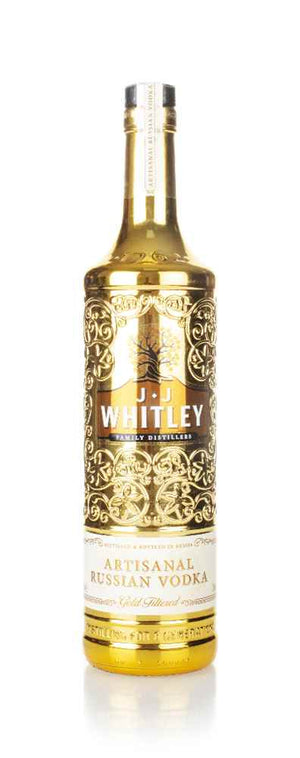 J.J. Whitley Gold Artisanal Russian Vodka | 700ML at CaskCartel.com