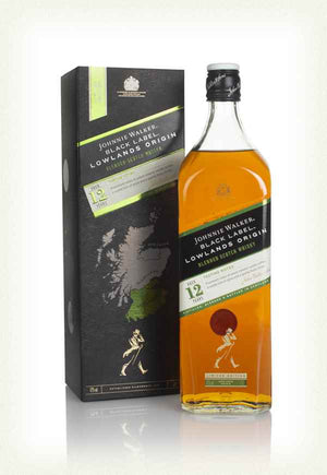 Johnnie Walker Black Label 12 Year Old Lowlands Origin Blended Whiskey | 1L at CaskCartel.com