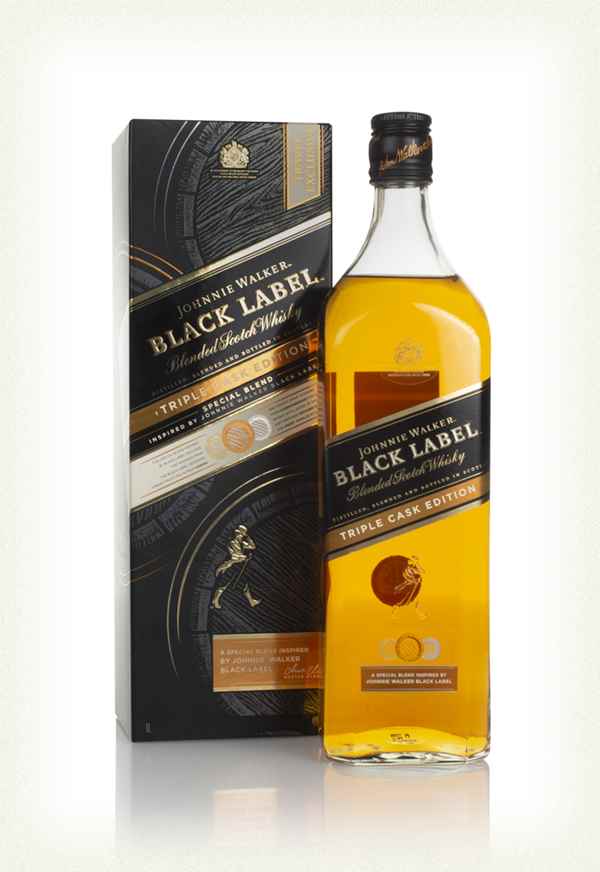 Johnnie Walker Black Triple Cask Blended Whiskey | 1L