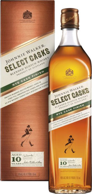 Johnnie Walker Select Casks Rye Cask Finish Scotch Whisky - CaskCartel.com