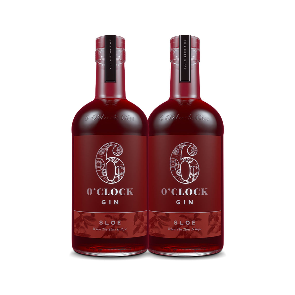 6 O'Clock Sloe Gin (2) Bottle Bundle at CaskCartel.com