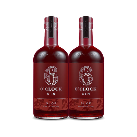 6 O'Clock Sloe Gin (2) Bottle Bundle at CaskCartel.com