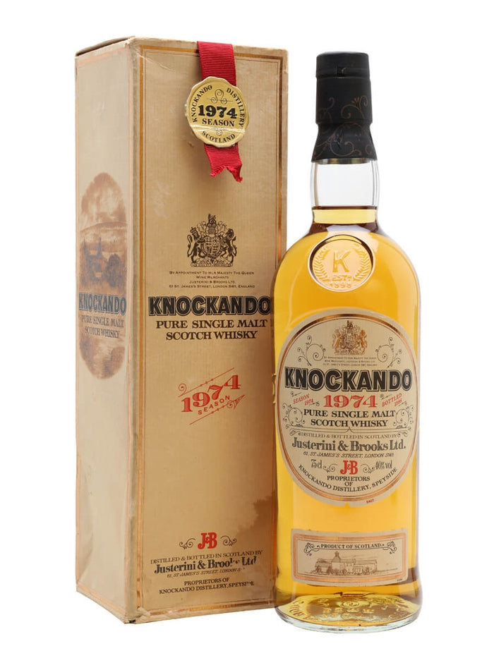 Knockando 1974 Season (Bottled 1986) Pure Malt Scotch Whisky