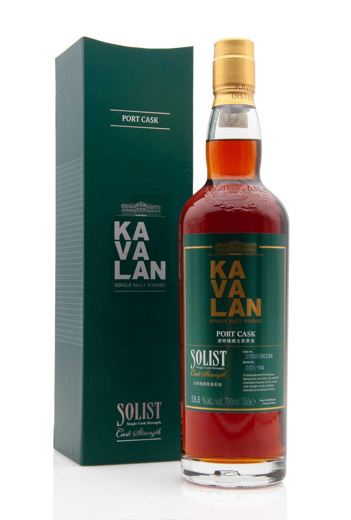 Kavalan Solist Port Single Cask #025A Whisky | 700ML
