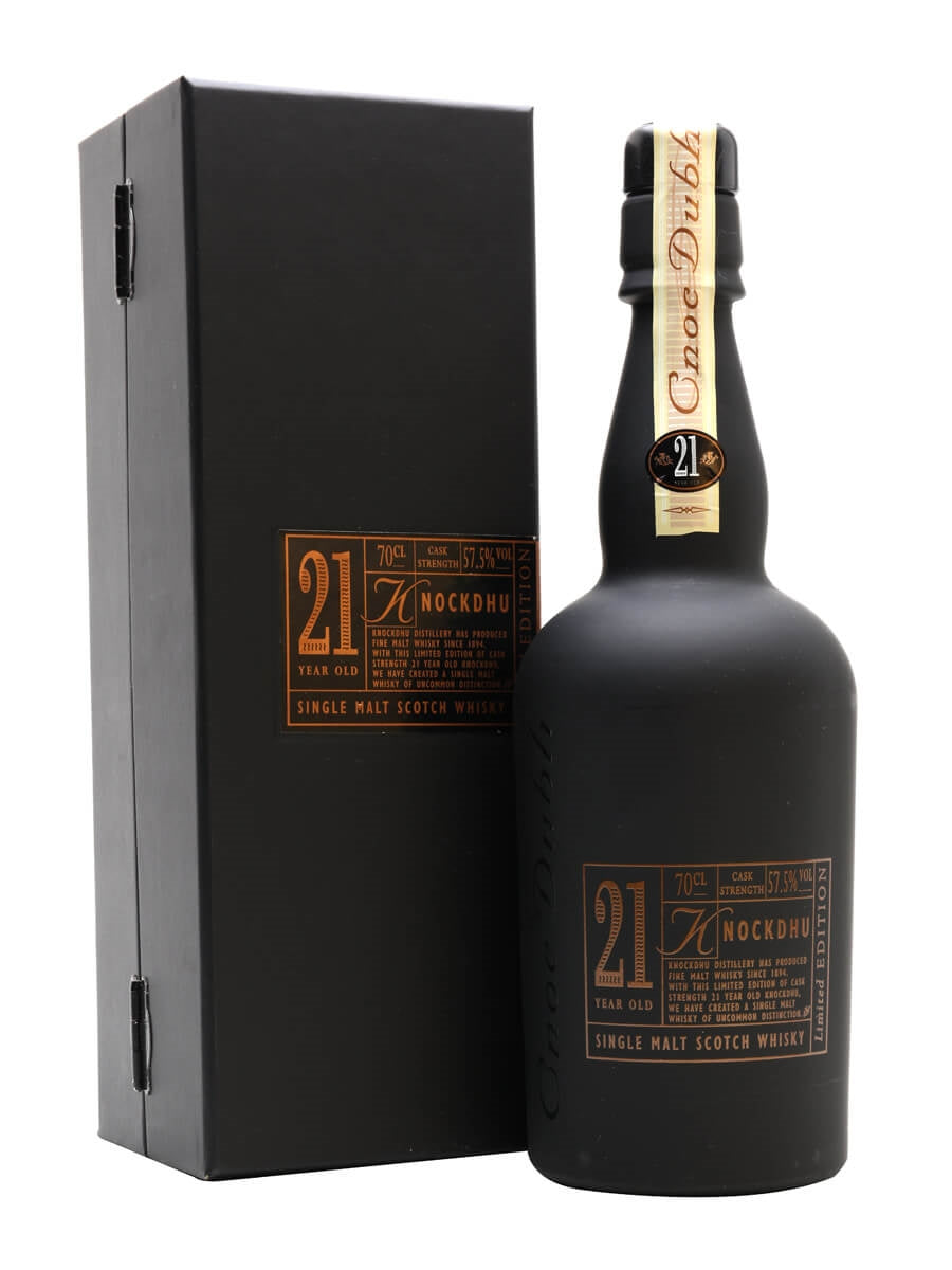 【希少品】Knockdhu 21 Year Old Single Malt BUY] Knockdhu (anCnoc) 21 Year Old Cask Strength Single Malt