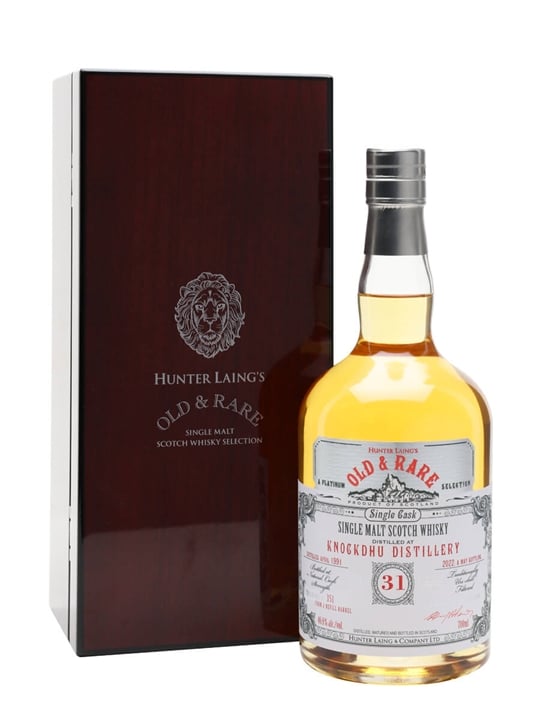 Knockdhu 31 Year Old (D.1991, B.2022) Hunter Laing’s Old & Rare Scotch Whisky | 700ML