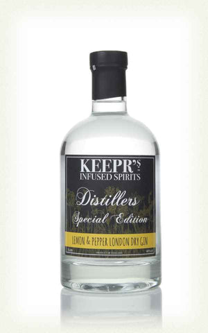 Keepr's Lemon & Pepper Gin | 700ML at CaskCartel.com