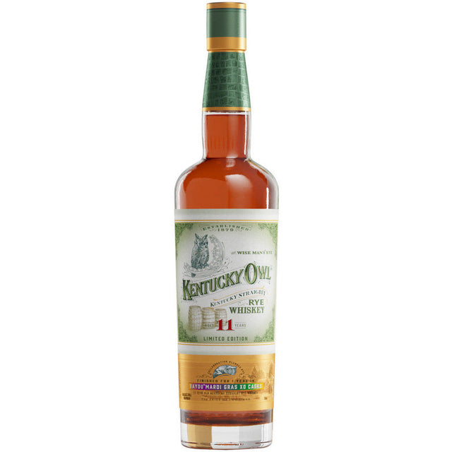 Kentucky Owl 11 Year Old Bayou Mardi Gras XO Cask Rye Whiskey | 700ML at CaskCartel.com