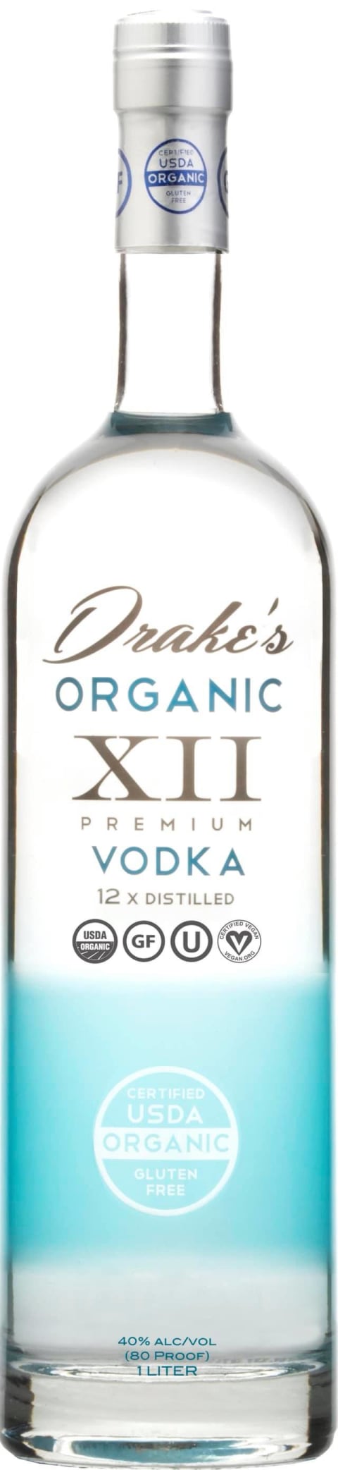 Drake's Organic XII Premium Vodka